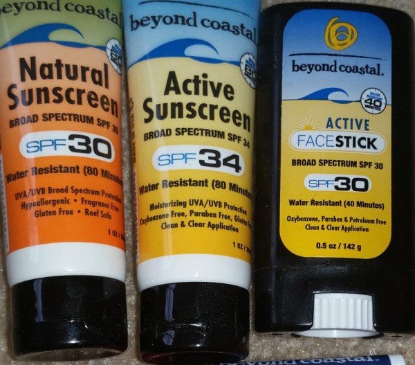 Beyond Coastal Lip Balm and Sunscreen