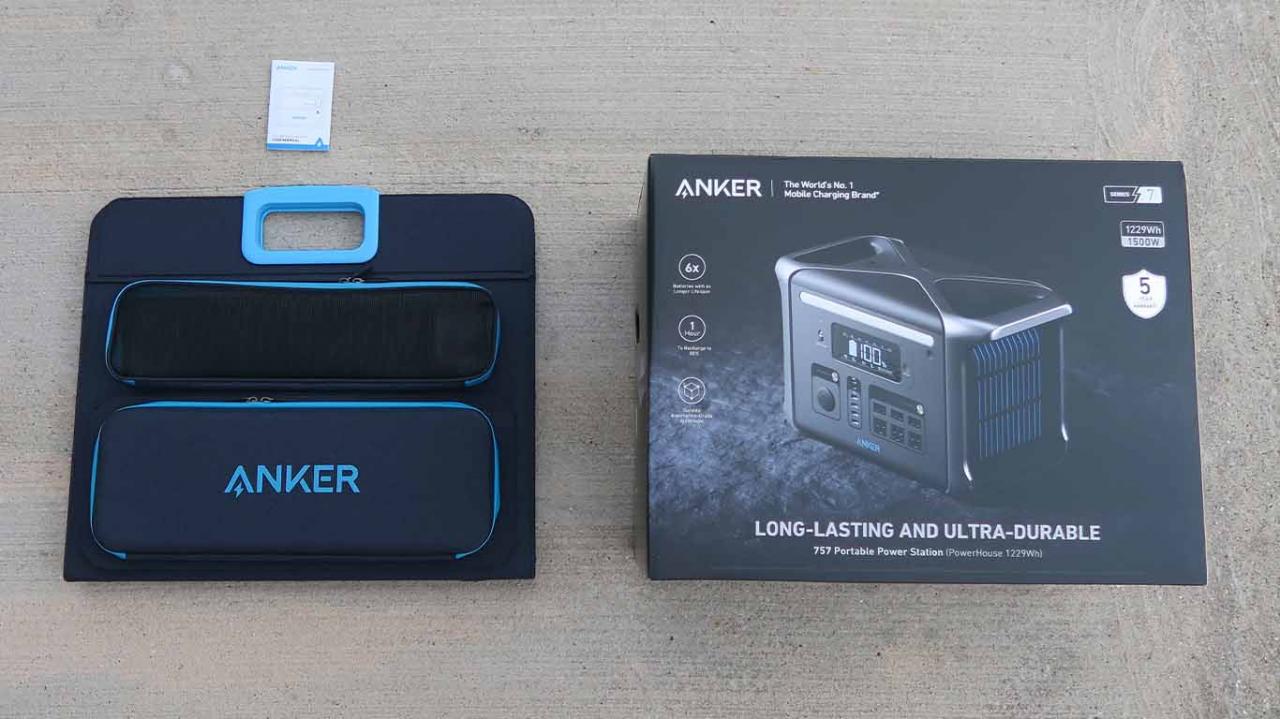 Anker 757 PowerHouse Unboxing