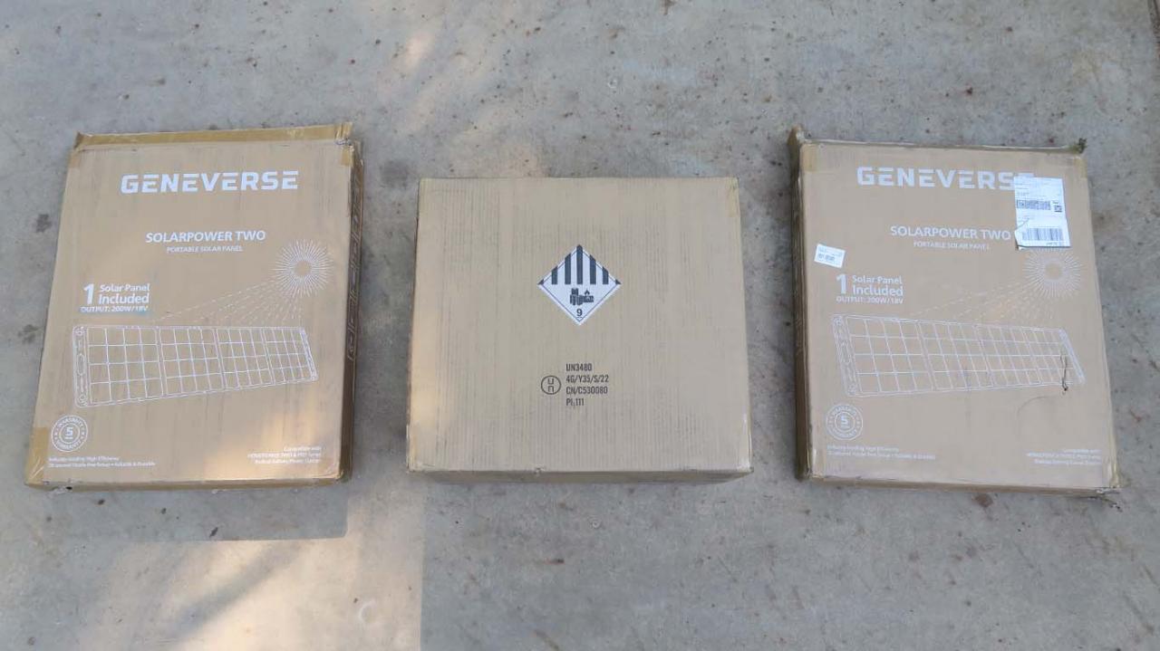 Geneverse HomePower TWO PRO Solar Generator Boxes