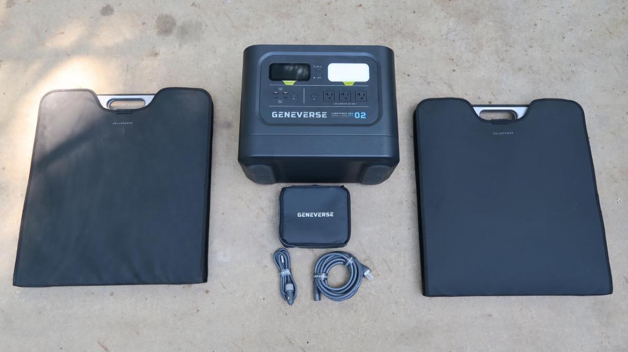 Geneverse HomePower TWO PRO Solar Generator Unboxed