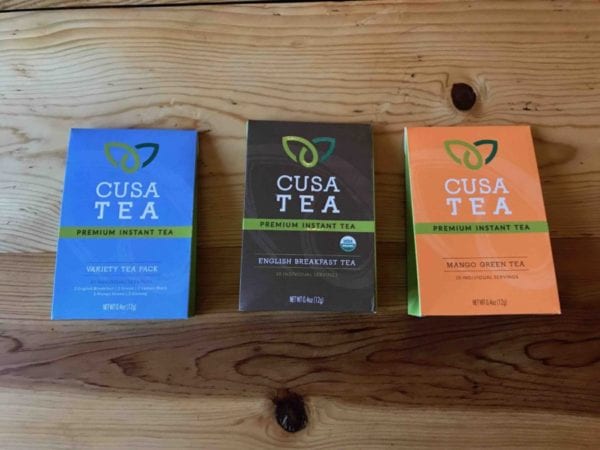 Cusa Tea Flavors