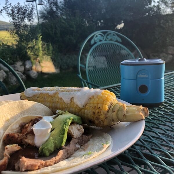 Thermacell Radius Zone Mosquito Repellent - Gen 2.0 on the Patio Table