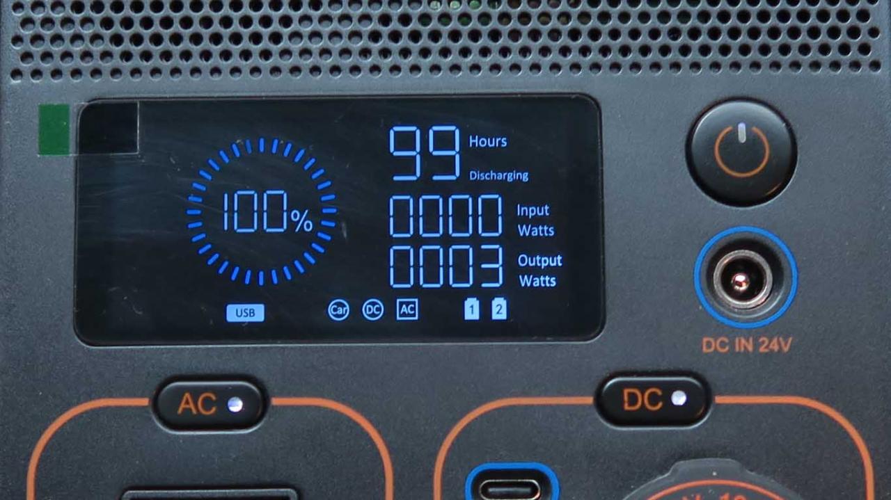 Runhood Rallye 600 LCD Display