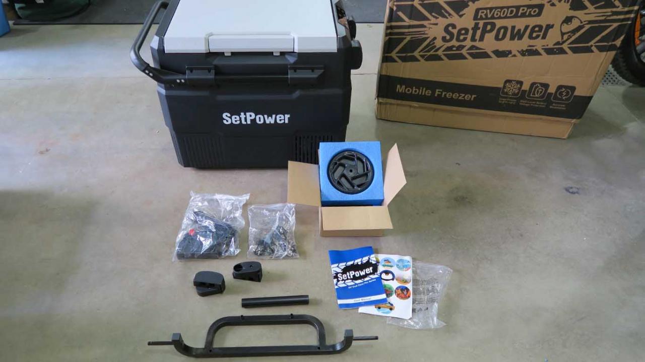 SetPower RV60D Pro Mobile Freeze Unboxed