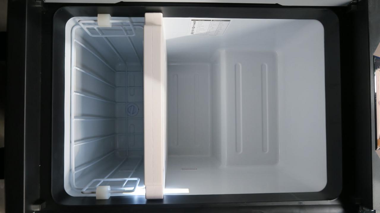 SetPower RV60D Pro Mobile Freezer Inside View