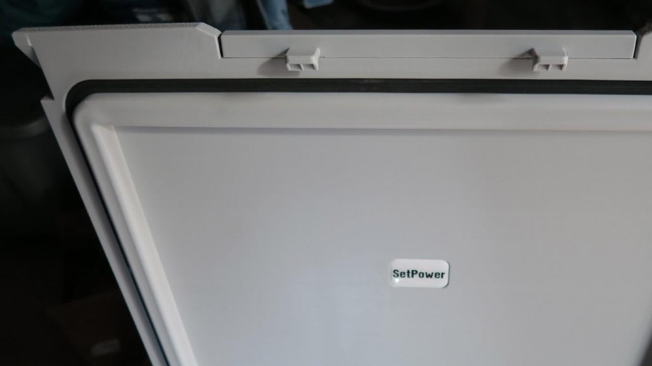 SetPower RV60D Pro Mobile Freezer Seal