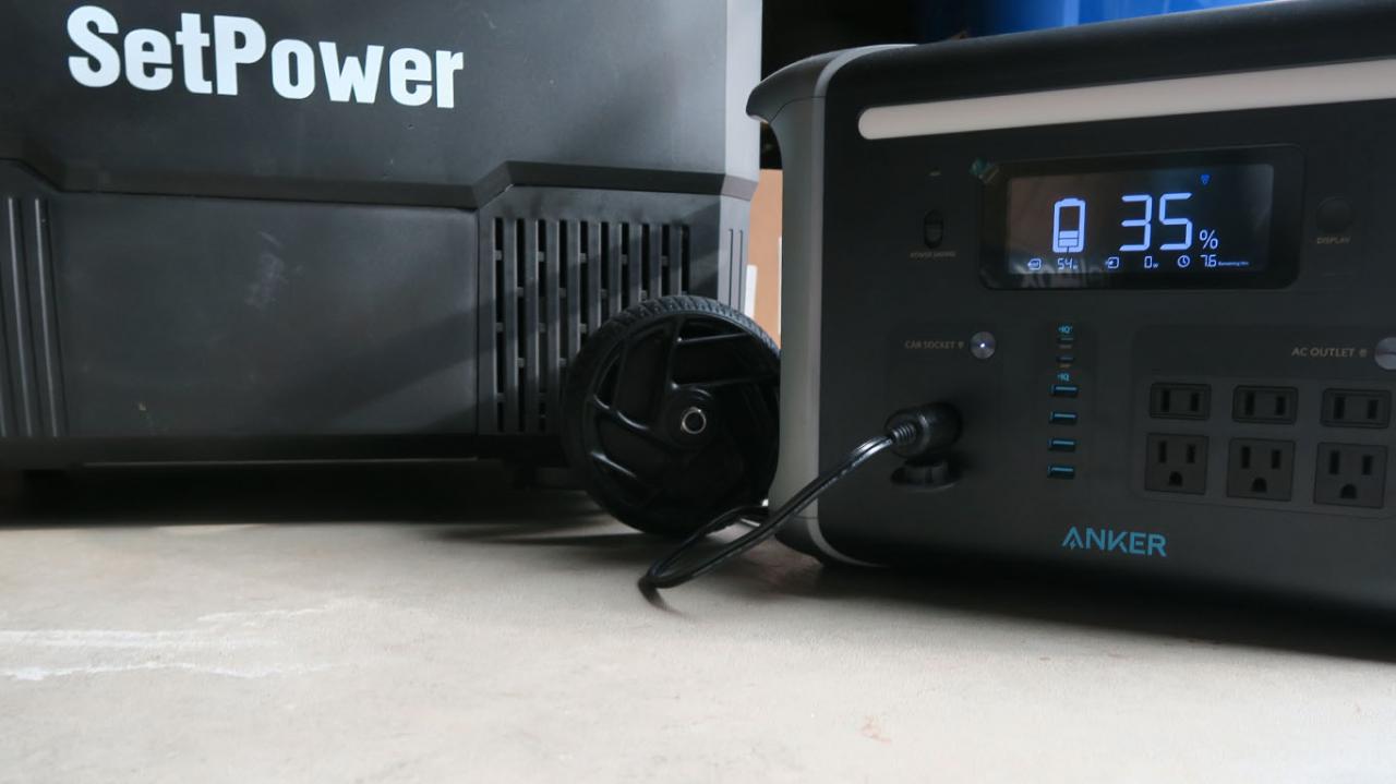 SetPower RV60D Pro Mobile Freezer Watt Draw