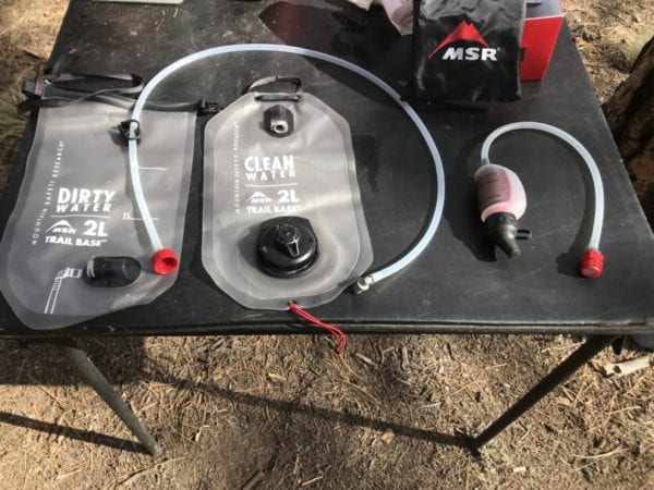 MSR Gravity + Trail Water Filter Kit